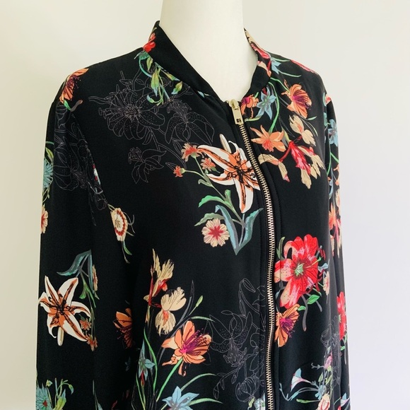 Dalia Jackets & Blazers - Dalia floral zip up jacket